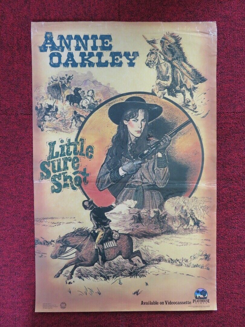 TALL TALES AND LEGENDS - ANNIE OAKLEY U.S VHS (14" X 22") POSTER J. LEE CURTIS