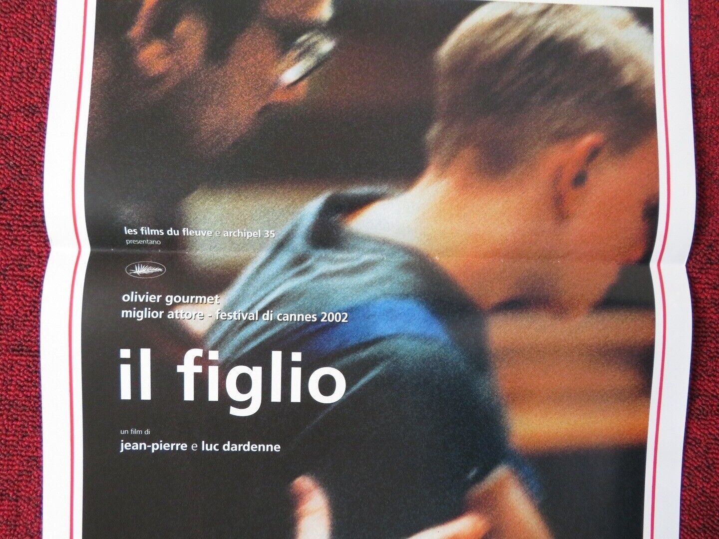 IL FIGLIO ITALIAN LOCANDINA (27.5"x13") POSTER OLIVIER GOURMET 2002