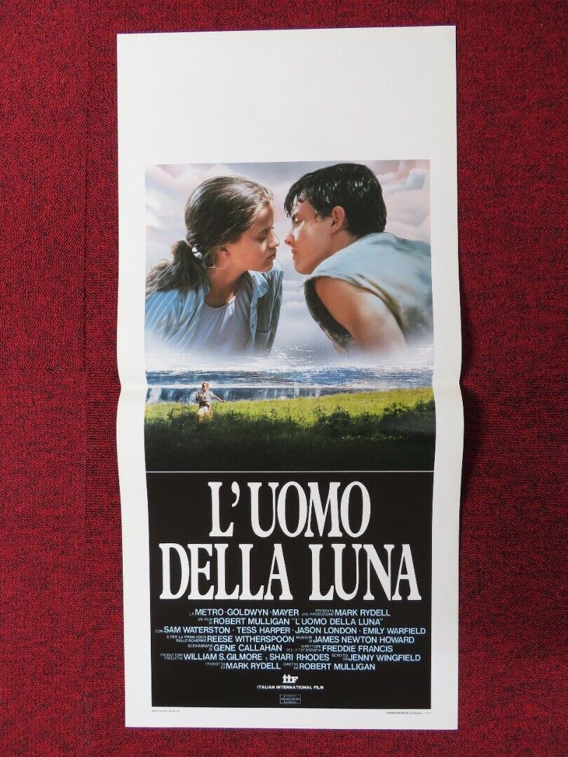 L'UOMO DELLA LUNA ITALIAN LOCANDINA (27.5"x13") POSTER REECE WITHERSPOON 1992