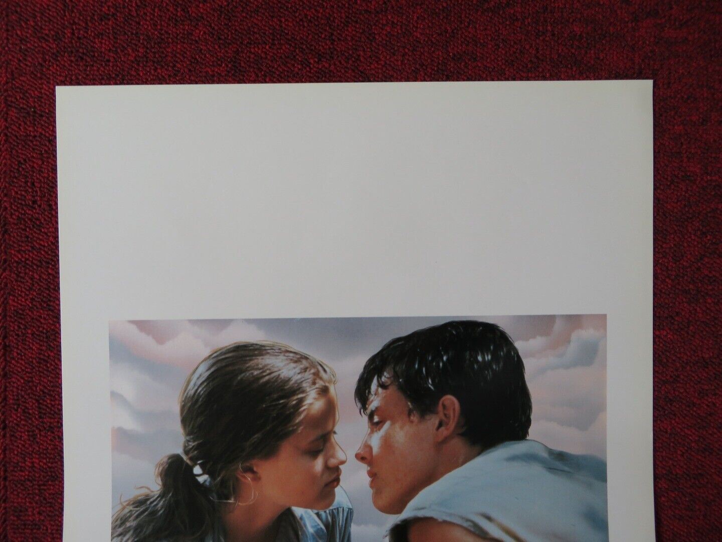 L'UOMO DELLA LUNA ITALIAN LOCANDINA (27.5"x13") POSTER REECE WITHERSPOON 1992