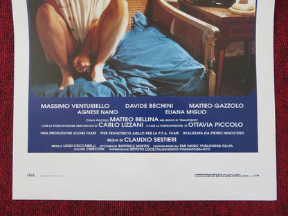 BAROCCO ITALIAN LOCANDINA (27.5"x13") POSTER MASSIMAO VENTURIELLO 1991