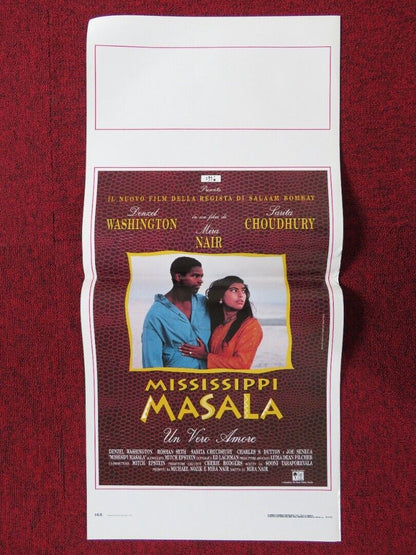 MISSISSIPPI MASALA  ITALIAN LOCANDINA (27.5"x13") POSTER DELZEL WASHINGTON 1991