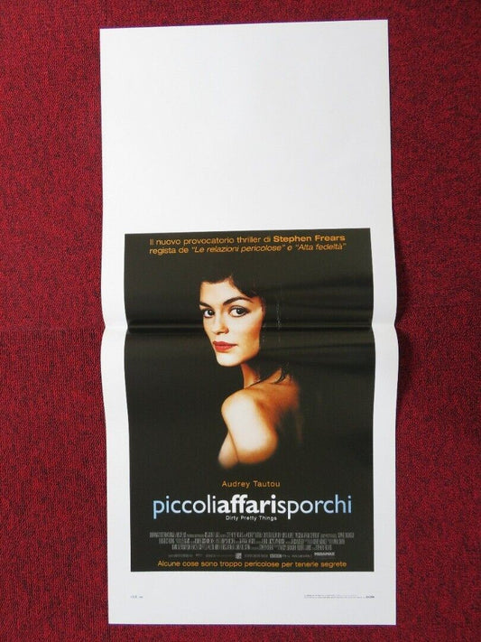 DIRTY PRETTY THINGS ITALIAN LOCANDINA (27.5"x13") POSTER AUDREY TAUTOU 2002