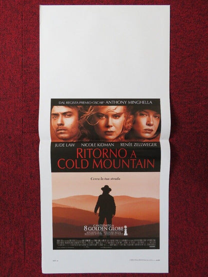 COLD MOUNTAIN ITALIAN LOCANDINA (27.5"x13") POSTER JUDE LAW NICOLE KIDMAN 2003