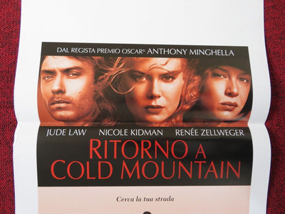 COLD MOUNTAIN ITALIAN LOCANDINA (27.5"x13") POSTER JUDE LAW NICOLE KIDMAN 2003