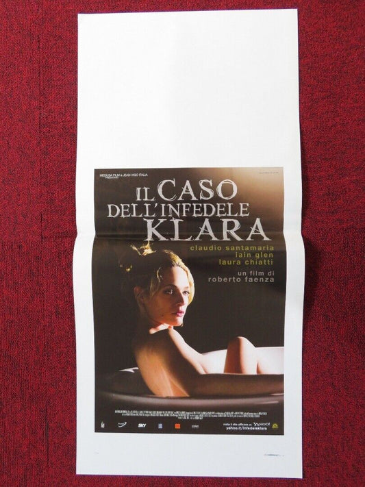 IL CASO DELL' INFEDELE KLARA ITALIAN LOCANDINA (27.5"x13") POSTER  IAIN GLEN '09