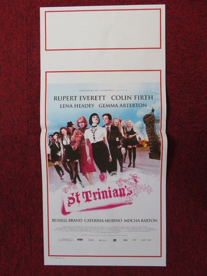 ST TRINIANS ITALIAN LOCANDINA (27.5"x13") POSTER COLIN FIRTH 2009