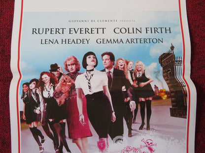 ST TRINIANS ITALIAN LOCANDINA (27.5"x13") POSTER COLIN FIRTH 2009