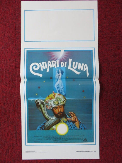 CHIARI DI LUNA  ITALIAN LOCANDINA (27.5"x13") POSTER TOMMASO BIANCO 1988