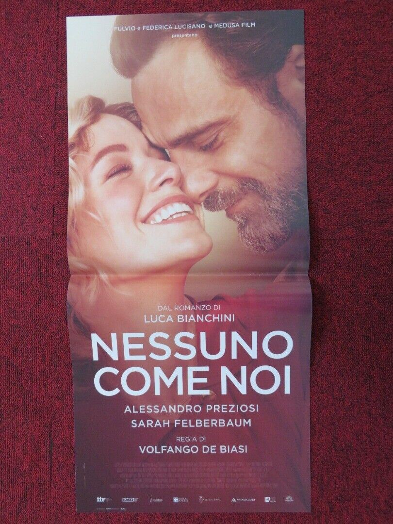 NESSUNO COME NOI  ITALIAN LOCANDINA (26.5"x12.5") POSTER SARAH FELBERBAUM 2018