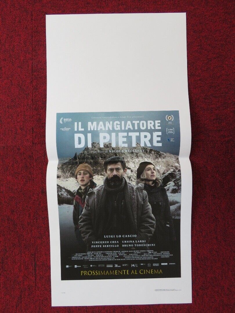 IL MANGIATORE DI PIETRE ITALIAN LOCANDINA (27.5"x13") POSTER VINCENZO CREA 2018