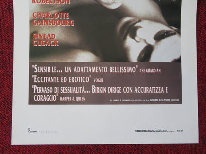 THE CEMENT GARDEN ITALIAN LOCANDINA (27.5"x13") POSTER ANDREW ROBERTSON 1993