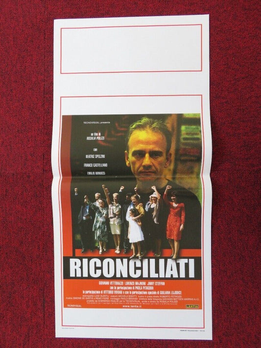 RECONCILED ITALIAN LOCANDINA (27.5"x13") POSTER BEATRIZ SPELZINI 2002