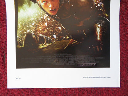 THE MESSENGER:THE STORY OF JOAN OF ARC ITALIAN LOCANDINA (27.5"x13") POSTER '99