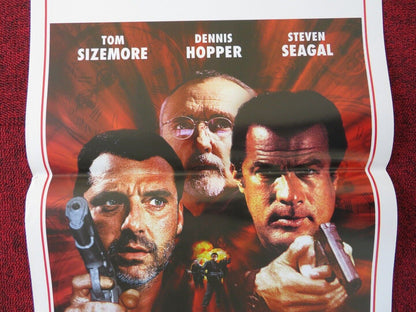 TICKER  ITALIAN LOCANDINA (27.5"x13") POSTER DENNIS HOPPER STEVEN SEAGAL 2001