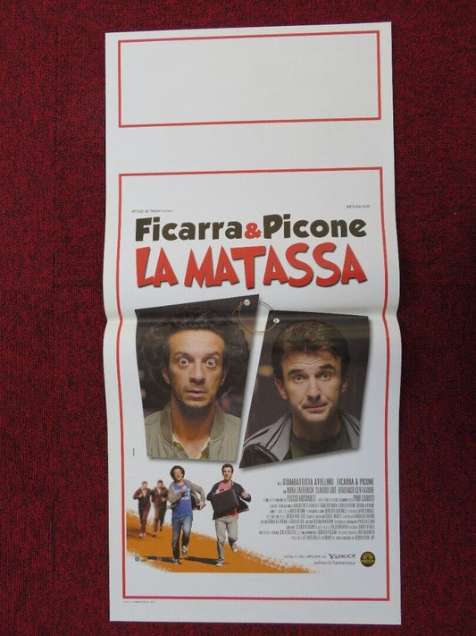 FICARRA & PICONE LA MATASSA  ITALIAN LOCANDINA (27.5"x13") POSTER C GIOE 2009