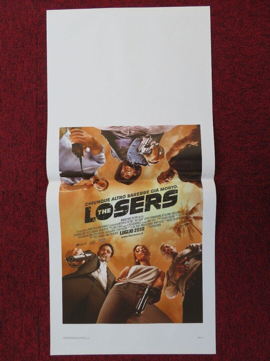 THE LOSERS  ITALIAN LOCANDINA (27.5"x13") POSTER CHRIS EVANS IDRIS ELBA 2010