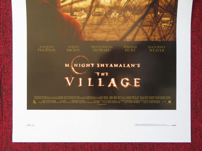 THE VILLAGE  ITALIAN LOCANDINA (27.5"x13") POSTER S WEAVER W HURT 2004