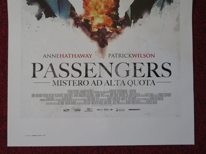 PASSENGERS  ITALIAN LOCANDINA (27.5"x13") POSTER ANNE HATHAWAY 2008