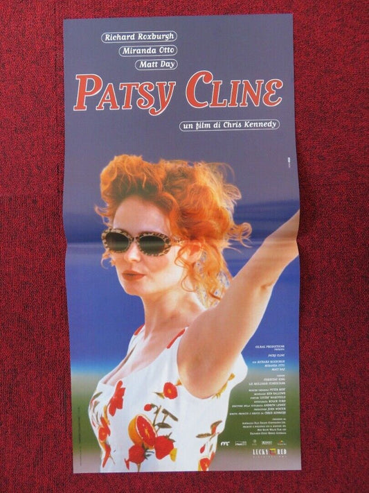 PATSY CLINE ITALIAN LOCANDINA (25"x12.5") POSTER RICHARD ROXBURGH 1998