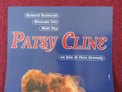 PATSY CLINE ITALIAN LOCANDINA (25"x12.5") POSTER RICHARD ROXBURGH 1998