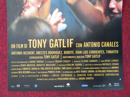 VENGO  ITALIAN LOCANDINA (26.5"x12.5") POSTER TONY GATLIF ANTONIO CANALES 2001