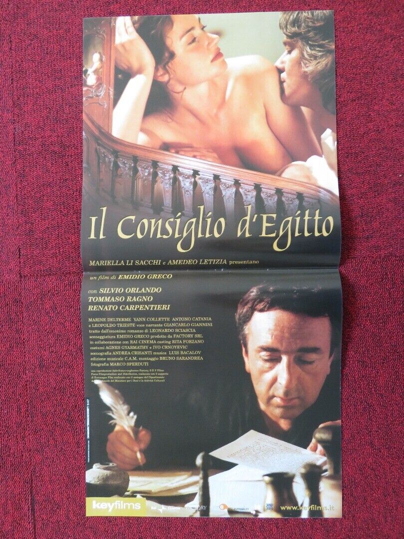 IL CONSIGLIO D'EGITTO  ITALIAN LOCANDINA (25"x12.5") POSTER S ORLANDO 2002