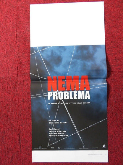 NEMA PROBLEMA  ITALIAN LOCANDINA (27.5"x12.5") POSTER GIANCARLO BOCCHI 2004