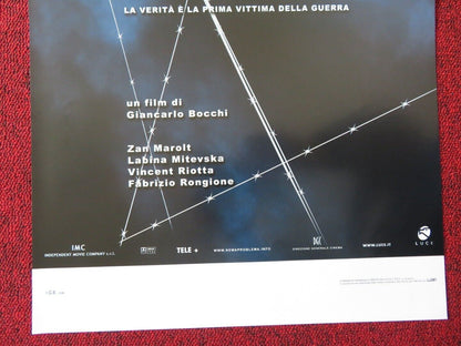 NEMA PROBLEMA  ITALIAN LOCANDINA (27.5"x12.5") POSTER GIANCARLO BOCCHI 2004