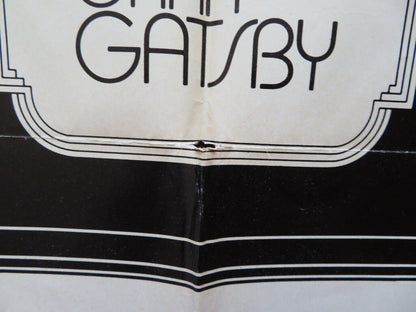 THE GREAT GATSBY FOLDED SPANISH ONE SHEET POSTER ROBERT REDFORD MIA FARROW