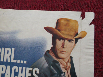 TAGGART FOLDED US ONE SHEET POSTER TONY YOUNG DAN DURYEA 1964