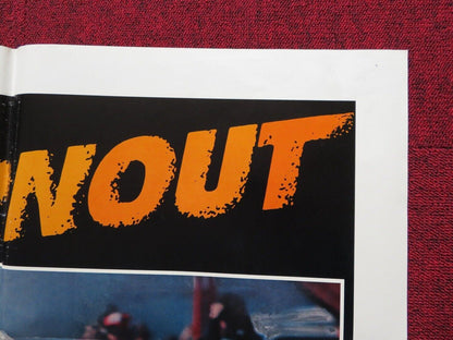 BURNOUT FOLDED US ONE SHEET POSTER MARK SCHNEIDER BOB LOUDEN 1979