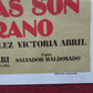 BICYCLES ARE FOR THE SUMMER FOLDED ARGENTINA ONE SHEET POSTER AMPARO SOLER