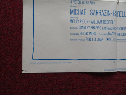 FOR PETE'S SAKE FOLDED US ONE SHEET POSTER BARBARA STREISAND M. SARRAZIN 1974