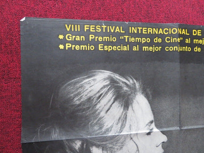 MY SISTER MY LOVE FOLDED ARGENTINA ONE SHEET POSTER BIBI ANDERSSON JARL KULLE