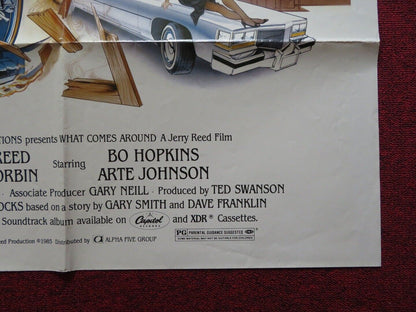 WHAT COMES AROUND FOLDED US ONE SHEET POSTER JERRY REED BO HOPKINS 1985