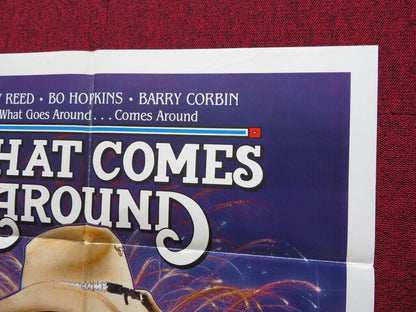 WHAT COMES AROUND FOLDED US ONE SHEET POSTER JERRY REED BO HOPKINS 1985