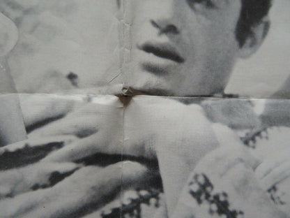 TENDER SCOUNDREL FOLDED US ONE SHEET POSTER JEAN-PAUL BELMONDO 1967