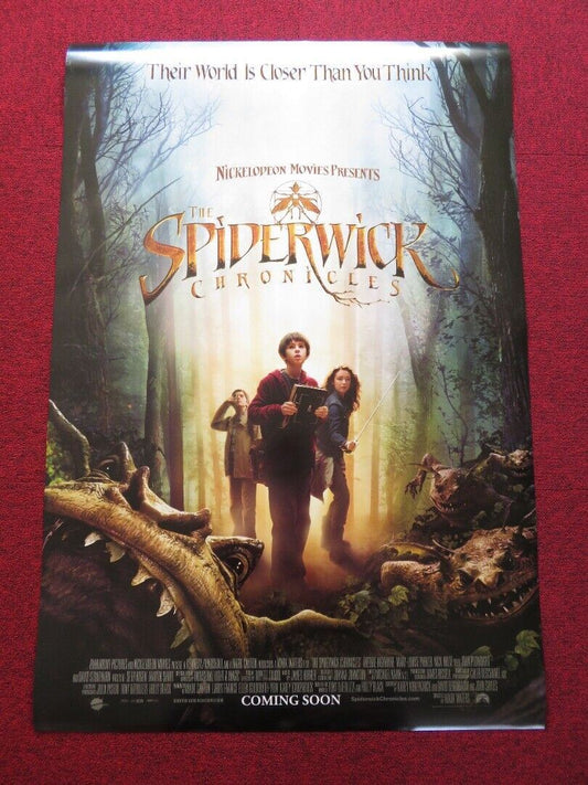 THE SPIDERWICK CHRONICLES US ONE SHEET ROLLED POSTER FREDDIE HIGHMORE 2008