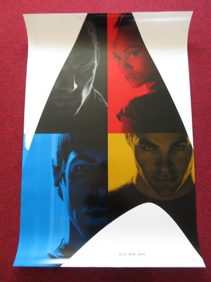 STAR TREK US ONE SHEET ROLLED POSTER J.J ABRAMS LEONARD NIMOY 2009