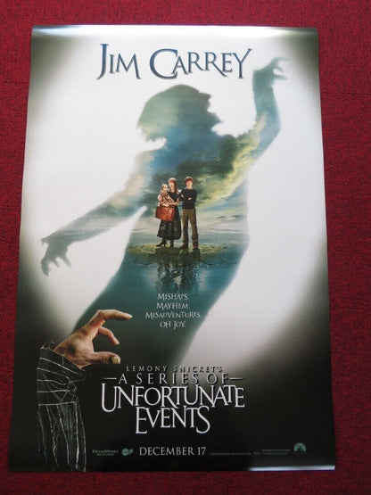 LEMONY SNICKET'S A SERIES OF UNFORTUNATE EVENTS US ONE SHEET ROLLED POSTER 2004