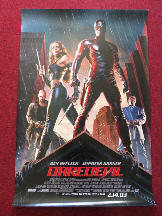 DAREDEVIL - VERSION B US ONE SHEET ROLLED POSTER BEN AFFLECK JENNIFER GARNER '03