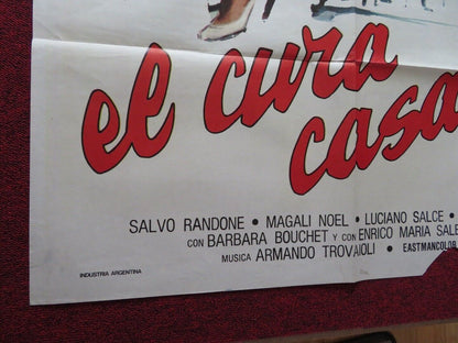 INTIMACY FOLDED ARGENTINA ONE SHEET POSTER ROSSANA PODESTA LANDO BUZZANCA 1970