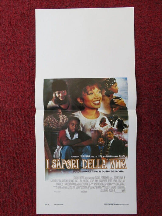 SOUL FOOD ITALIAN LOCANDINA (27.5"x13") POSTER VANESSA WILLIAMS 1998