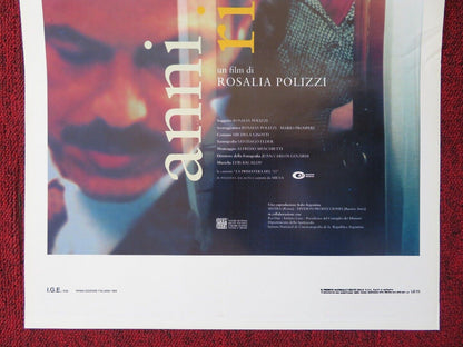 LAURA: THE REBEL YEARS ITALIAN LOCANDINA (27.5"x13") POSTER EDUARDO NUNEZ 1994