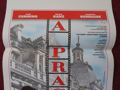 PRAGUE ITALIAN LOCANDINA (27.5"x13") POSTER ALAN CUMMING 1992