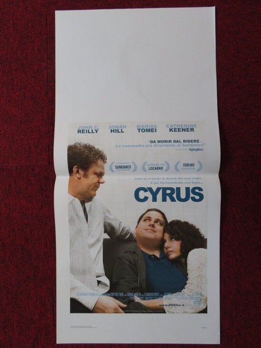 CYRUS  ITALIAN LOCANDINA (27.5"x13") POSTER JONAH HILL JOHN C.REILLY 2010