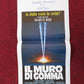 IL MURO DI GOMMA ITALIAN LOCANDINA (27.5"x13") POSTER CORSO SALANI 1991