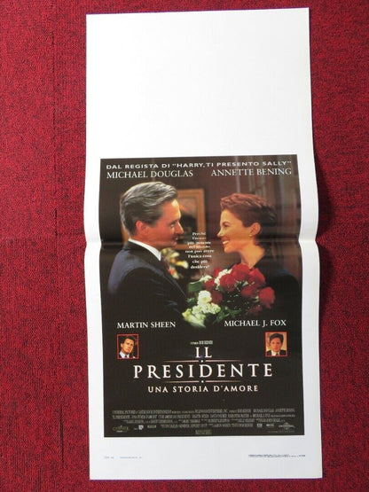 THE AMERICAN PRESIDENT ITALIAN LOCANDINA (27.5"x13") POSTER MICHAEL DOUGLAS '96