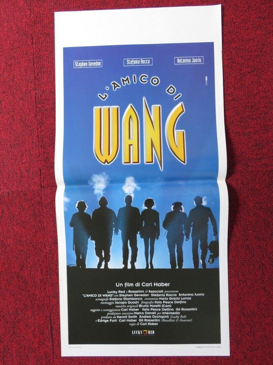 L'AMICO DI WANG  ITALIAN LOCANDINA (27.5"x13") POSTER STEPHEN GEVEDON 1997